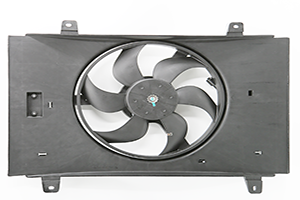 CK1301200W4 Zostava ventilátora chladiča Elektronický ventilátor klimatizácie pre kompatibilitu s Changan Kuayue V5 1.5L, DFSK Sokon K07S (okrúhla zástrčka), Jinbei T50 | Veľkoobchod Hanbo®